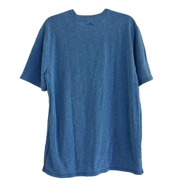 Tommy Bahama Shoreline Surf Men's Crew Neck Blue  T-Shirt Size L - Picture 2 of 10